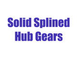 Solid Splined Hub Gears 99-02 Ford SD Dana 50